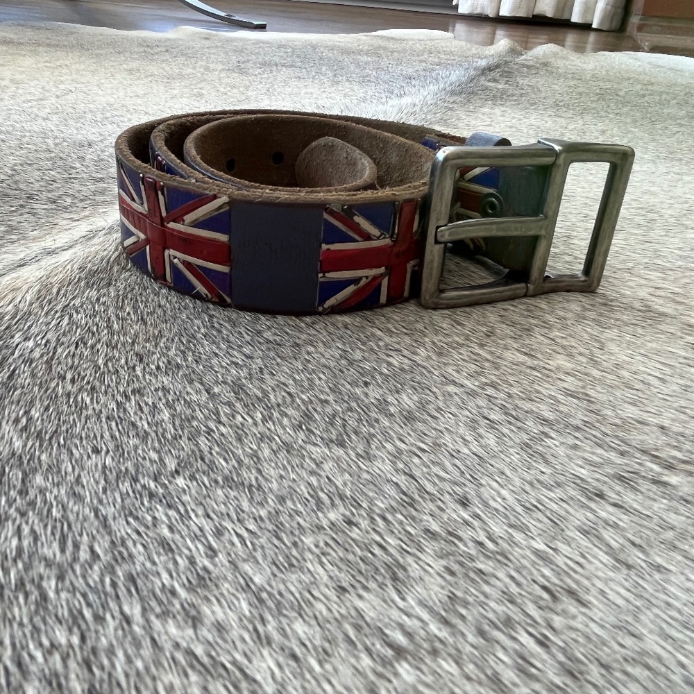 Leather Island British Belt